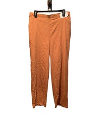 Abound High Rise Pull On Wide Leg Pants Tan Large NWT