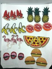 Set 3 - Small/Mini Iron on Applique/Embroidered Patch