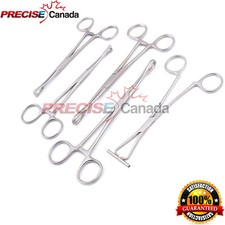 5 Pieces Body Piercing Instruments kit Tools Penington Forceps,DS-1116