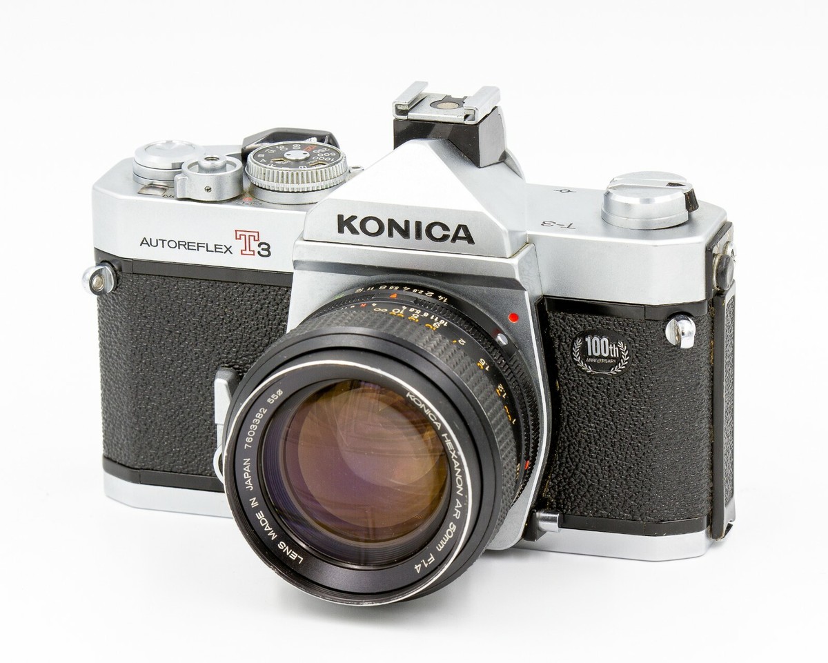 Konica Autoreflex T3 100th Anniversary w/ Hexanon AR 50mm f/1.4 