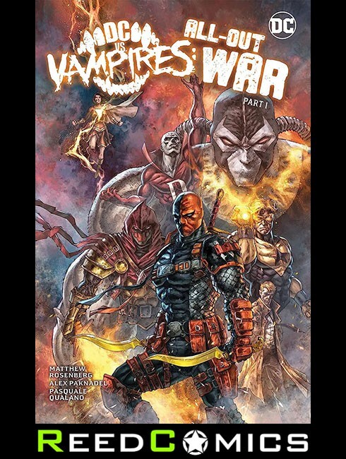 DC VS VAMPIRES ALL-OUT WAR PART 1 HARDCOVER Collects 3 Part Series + One Shot