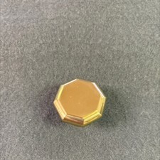 1-1/8" Avante Octagon Knob Solid Brass