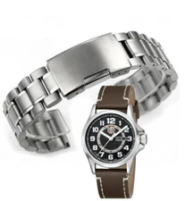 Metal Replacement Watch Band Fits Luminox Field Automatic 1800 1801 1807 #5015