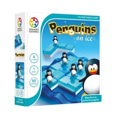 NEW SMARTGames PENGUINS ON ICE 80 Brainteaser Puzzle Smart Games Mind Challenges