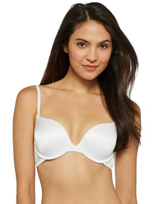 New Bra Maidenform I-Fit Push-Up UW White  MI5101 36C