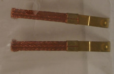 1 PAIR OF 1/32-1/24 SCALE SLOT CAR COPPER PICKUP BRAIDS NEW IN PKG