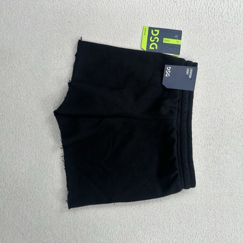 DSG Boys French Terry Shorts Youth Size 2XS Black Everyday Casual Shorts - Picture 2 of 8