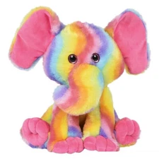 Adventure Planet Tie-Dye Plush - ELEPHANT (8 inch) - New Stuffed Animal Toy