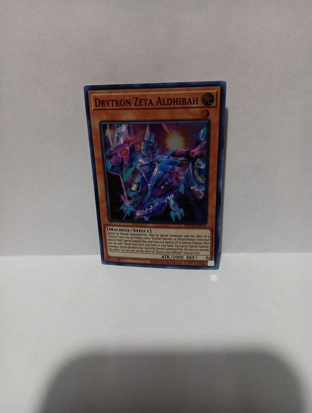 Drytron Zeta Aldhibah OP16-EN012 OTS Tournament Pack 16 Unlimited