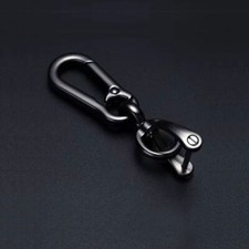 Black ​Keychain Car Key Holder Key Clip Keyring ​Keychain Vehicle Accessories