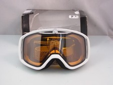 Salomon X Tend Access S 1 Lens Snow Ski Snowboard Goggles White Orange One Size