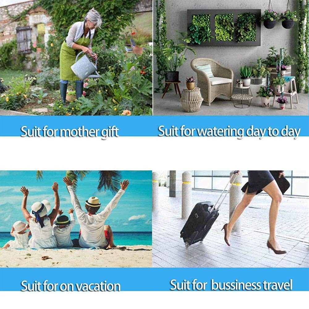 12 Adjustable Self Plant Watering Spikes with Control Valve for Effortless Care