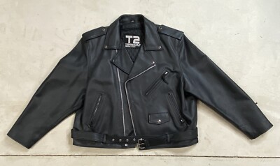 OFFICIAL Terminator T2 Schwarzenegger Leather Jacket Coat
