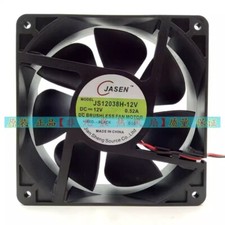 JASEN JS12038H-12V 0.52A DC12V 12038 12cm Cooling Fan