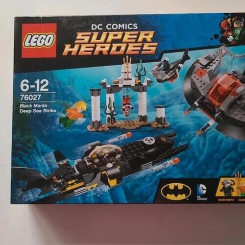LEGO Super Heroes Manta Negra Deep Sea Strike 76027 Juguete Kit de Construcción 387 piezas Foto 4 de 4