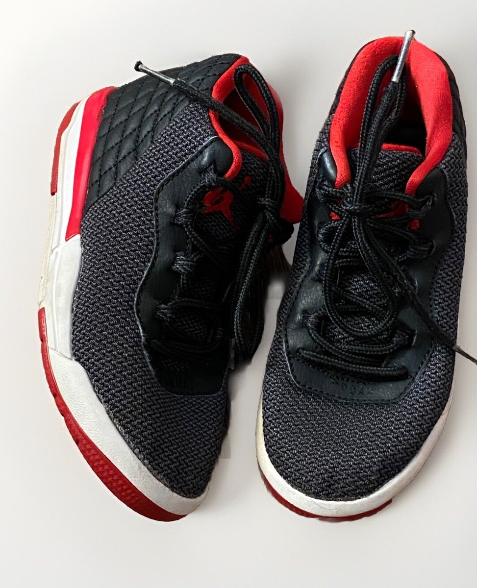 Jordan Academy 11C youth black red white basketball shoes