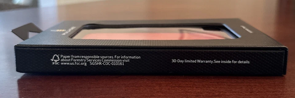 Funda de teléfono celular con patrón geométrico de leche y miel para iPhone 6-rosa fucsia Foto 4 de 4