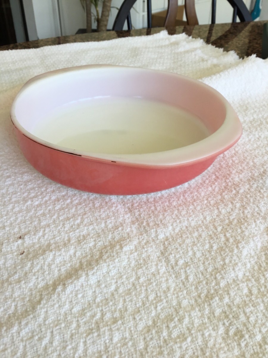 Inch Pyrex Cake Tin Vintage PYREX 221 INCH Flamingo Pink Baking