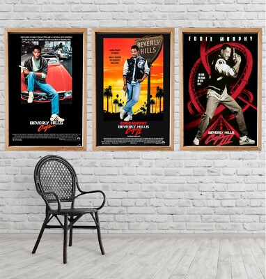 beverly hills cop AxelF Movie Poster (1982) Filmplakat