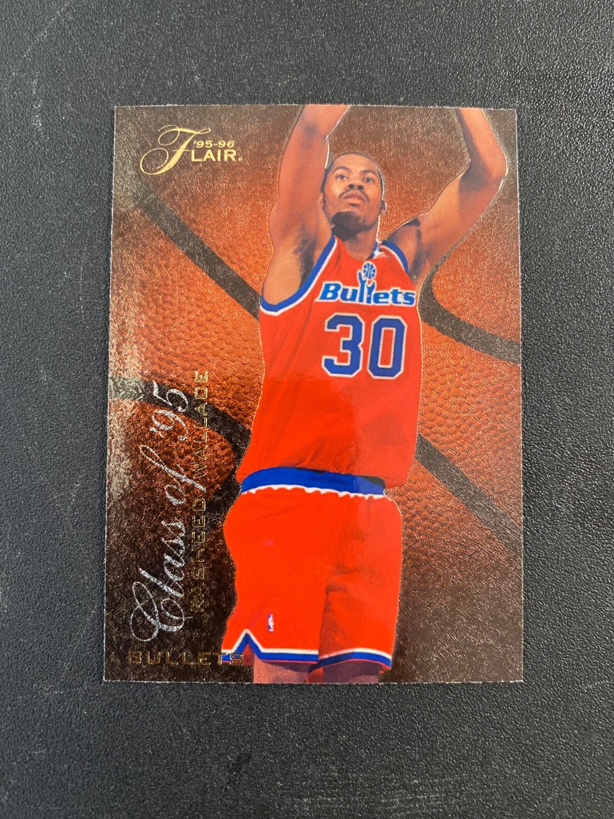 1995-96 Flair Class of '95 #R-13 Rasheed Wallace Rookie Washington Bullets