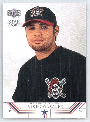 2002 Upper Deck Mike Gonzalez #537 SR RC Rookie Pittsburgh Pirates | eBay