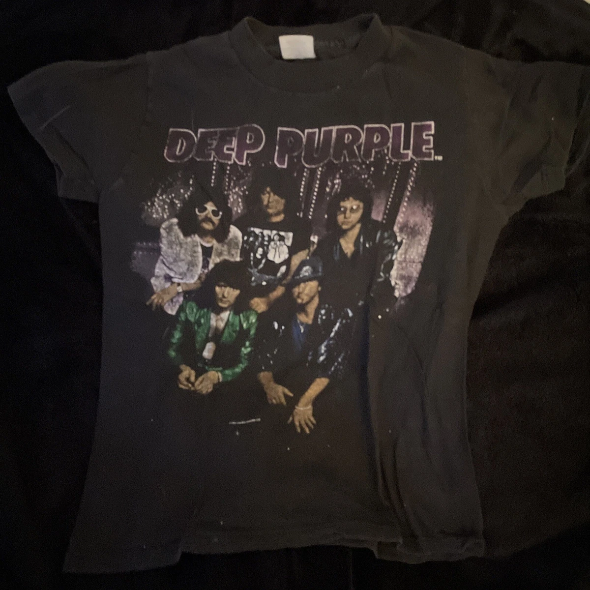 Vintage 1987 Deep Purple House Of Blue Light Tour Shirt / size Small