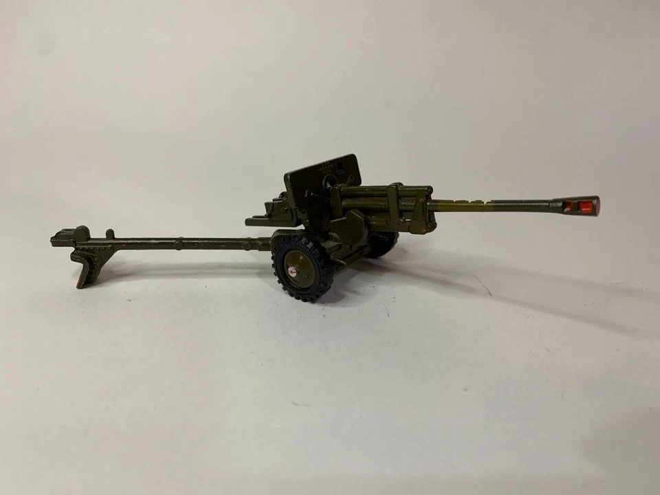 ARTILLERÍA DE JUGUETE DE HOJALATA VINTAGE / CAÑÓN DE METAL MILITAR / PISTOLA - AÑOS 60. URSR Foto 3 de 4