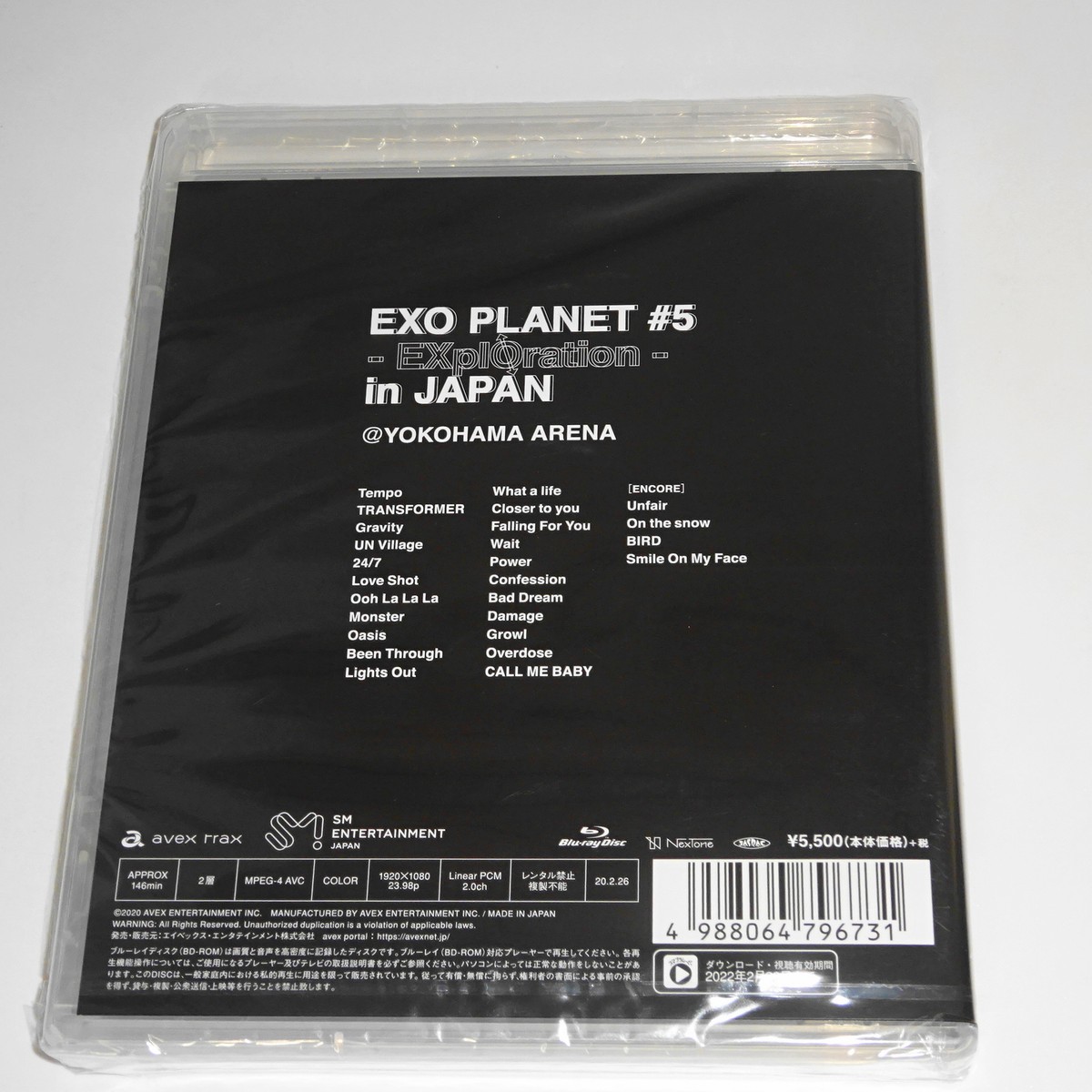 EXO PLANET #5 in JAPAN 初回限定盤 Blu-ray EXO PLANET #5 in JAPAN 初回限定盤 Blu-ray Amazon.com: EXO