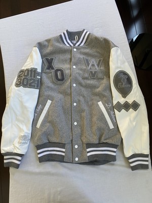the weeknd letterman jacket