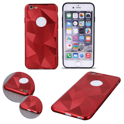 Prisma NEW Silikon Hülle Schutz Tasche Bumper Case ROT Für Huawei Honor 8S 
