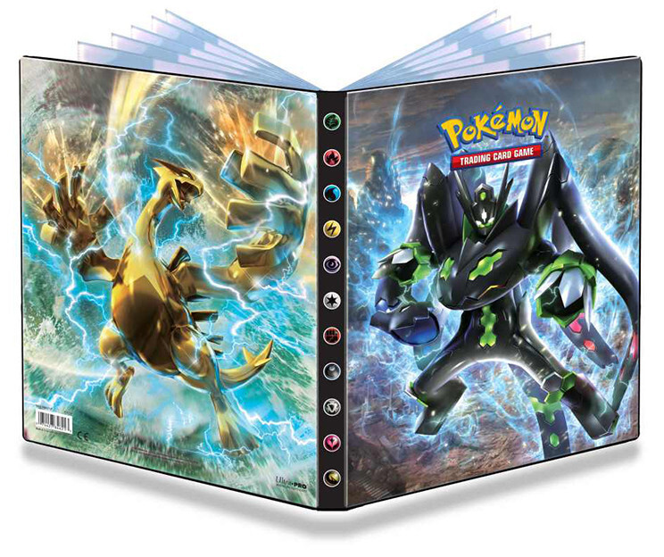 ULTRA PRO POKEMON 9-POCKET FATES COLLIDE PORTFOLIO/BINDER (ZYGARDE