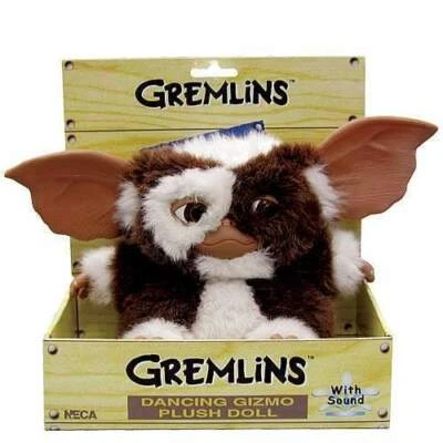 GREMLINS ARTILUGIO CANTO Y BAILE 7" FELPA JUGUETE SUAVE NECA NUEVO EN CAJA MOGWAI