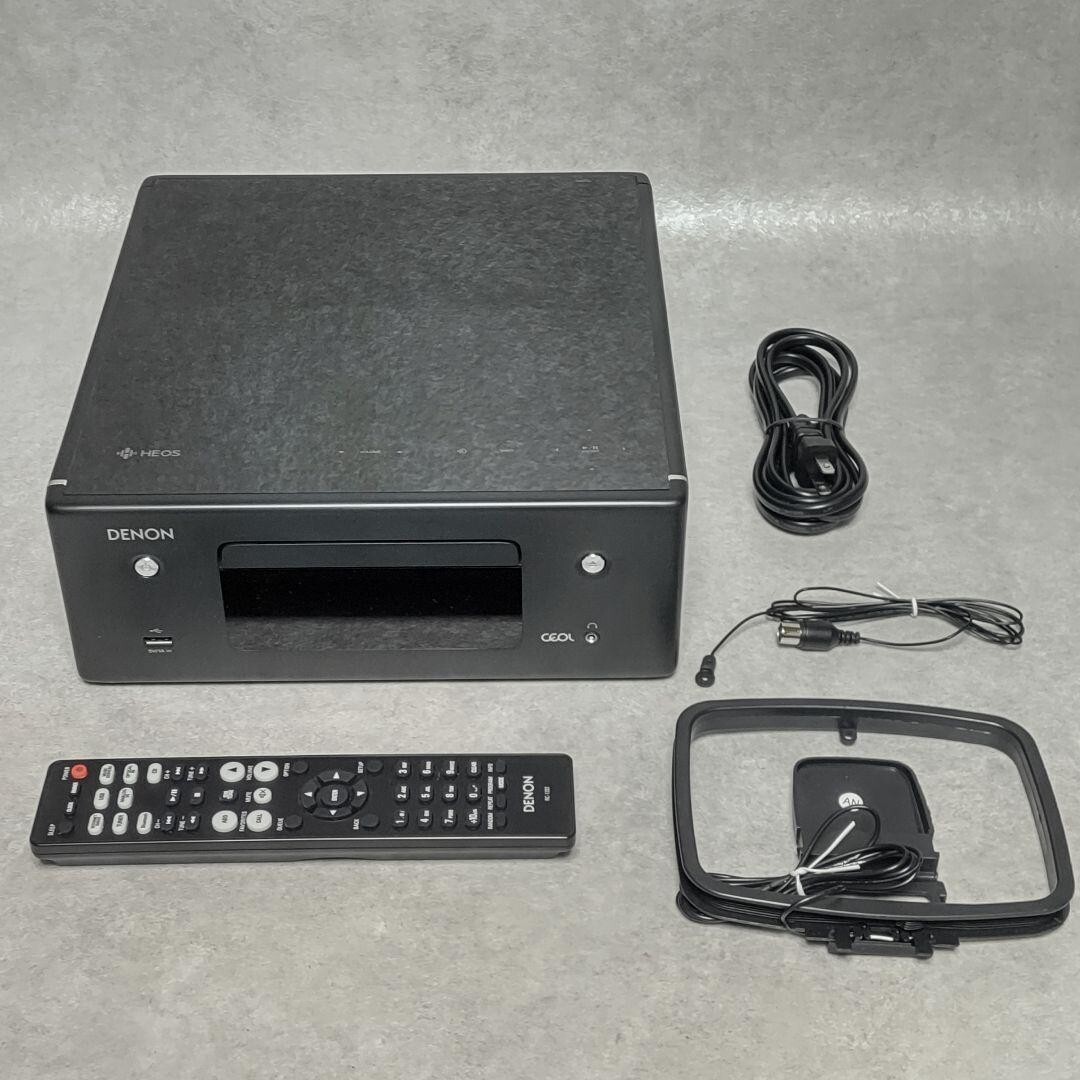 Used DENON RCD-N10 Black Network CD Receiver Hi-Res HEOS Used DENON RCD-N10 Black Network CD Receiver Hi-Res HEOS