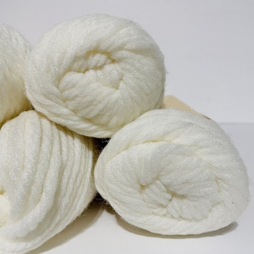 Wintuk Featherlon Vintage Yarn Spinnerin Off 1900 White Orlon Acrylic 2oz 2 ply - Picture 5 of 9