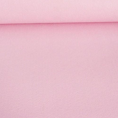 Kreativstoff Bastelfilz einfarbig rosa 45cm Breite 4mm Stärke - Bild 2 von 2
