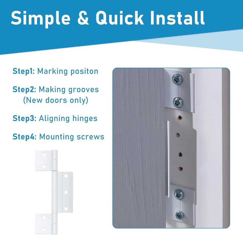 Storm Door Hinges Replacement Fits for Larson Screen Door Hinges