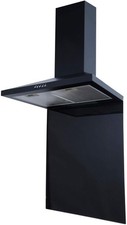 SIA SP60BL Toughened Glass Splashback for Kitchen, Cookers, Hobs, 60cm x 75cm