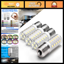 Dimmable LED Microwave Oven Bulb 125V 4W E17 Base 450LM 6000K - 4 Pack