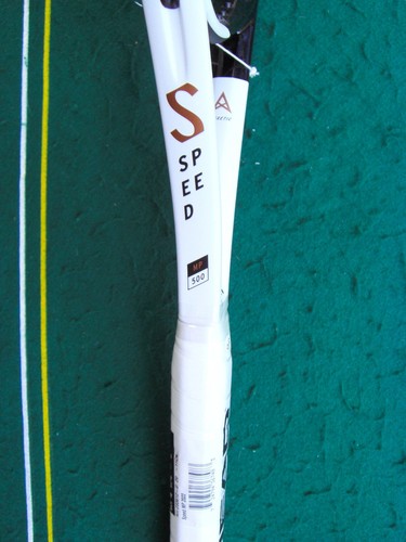 2022 Auxetic Speed MP 500 100 10.6oz/300g 320mm/1 in HL Unstrung 16x19 4 1/4 NEW - Picture 4 of 5