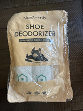 NonScents Shoe Deodorizer 2-Pack 4 Count - Odor 4 Count Pack of 2 