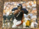 John Elway signed 8x10 photo hologram