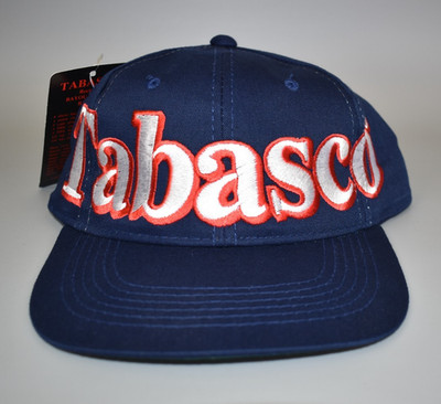 Tabasco Hot Sauce Vintage Strapback Cap Hat - NWT