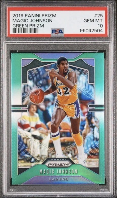 Magic Johnson Professional Sports Authenticator (PSA) Basketball
