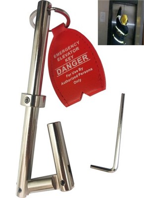 Elevator Door 3-Section Double Drop Emergency Key 1
