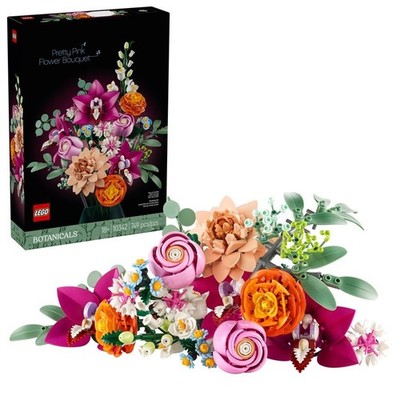LEGO Botanicals: Pretty Pink Flower Bouquet Brand New 100%