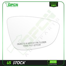 Replacement View Mirror Glass Heated For V.W. PASSAT 2012 Right Side RH