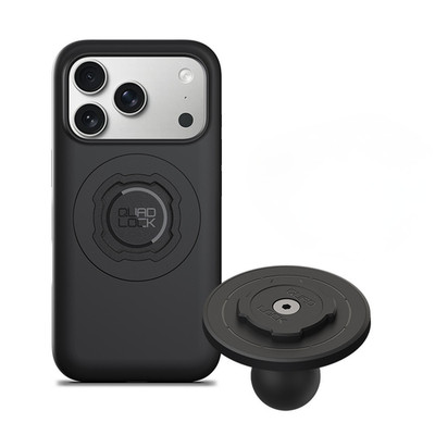 Quad Lock 1'' Ball Top Cap Adaptor Kit - iPhone 17 Pro MAG with MAG Wireless