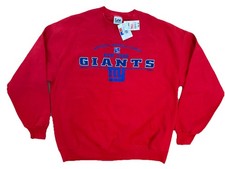 NWT VTG 2001 New York Giants Leesport Crewneck Sweatshirt Deadstock XL Rare NOS