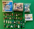 Lot of LEGO 36 Minifigures, Star Wars, Harry Potter, Castle + 2 Minibuilds