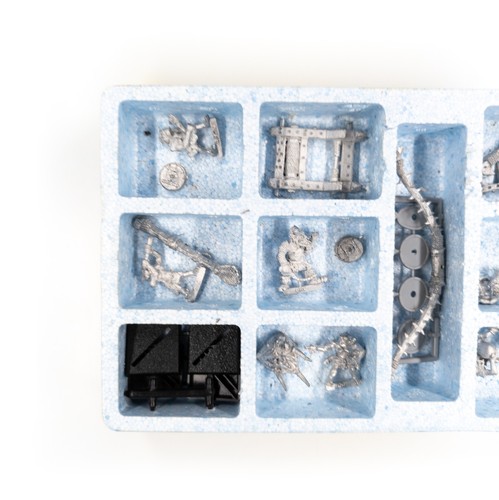 Warhammer Fantasy Orks und Goblins MD5 Mann Mangler Ork Steinwerfer Metall OVP - Bild 2 von 6